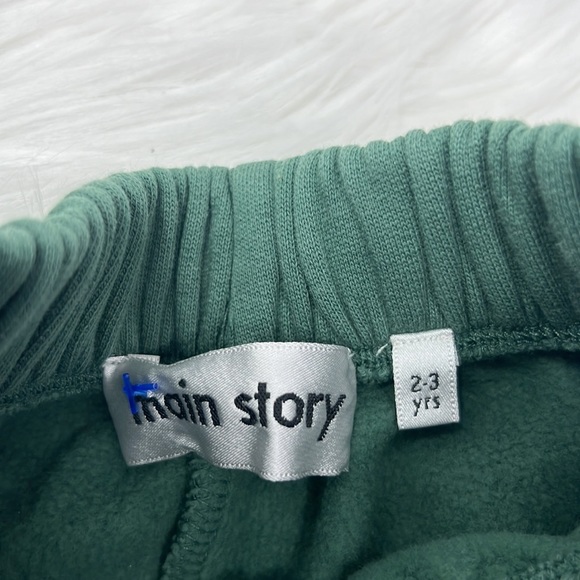 Main Story Organic Cotton Sweatpant Kids 2-3 Yrs With Stripe On Side - Picture 4 of 7